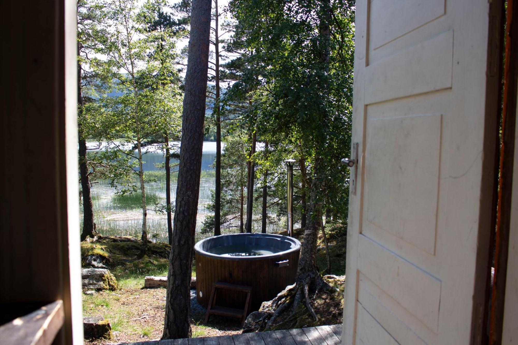 Cosy Cabin Without Running Water And Electricity Levanger Exterior foto