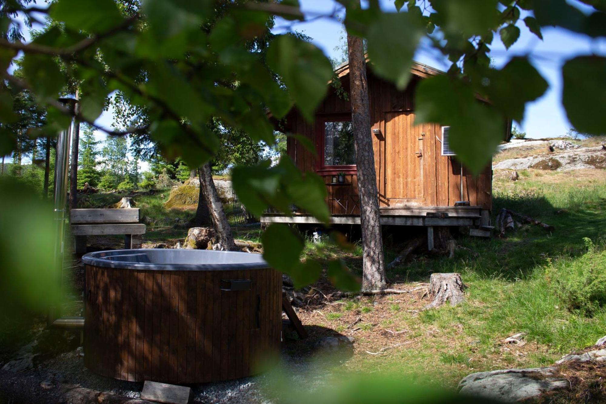 Cosy Cabin Without Running Water And Electricity Levanger Exterior foto