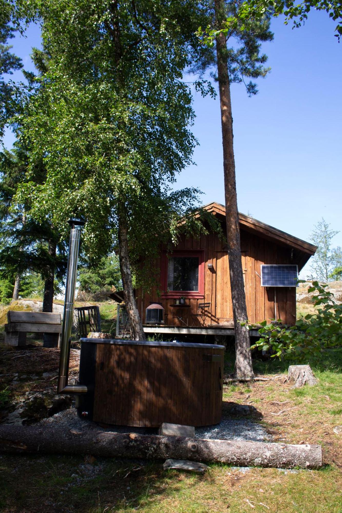 Cosy Cabin Without Running Water And Electricity Levanger Exterior foto